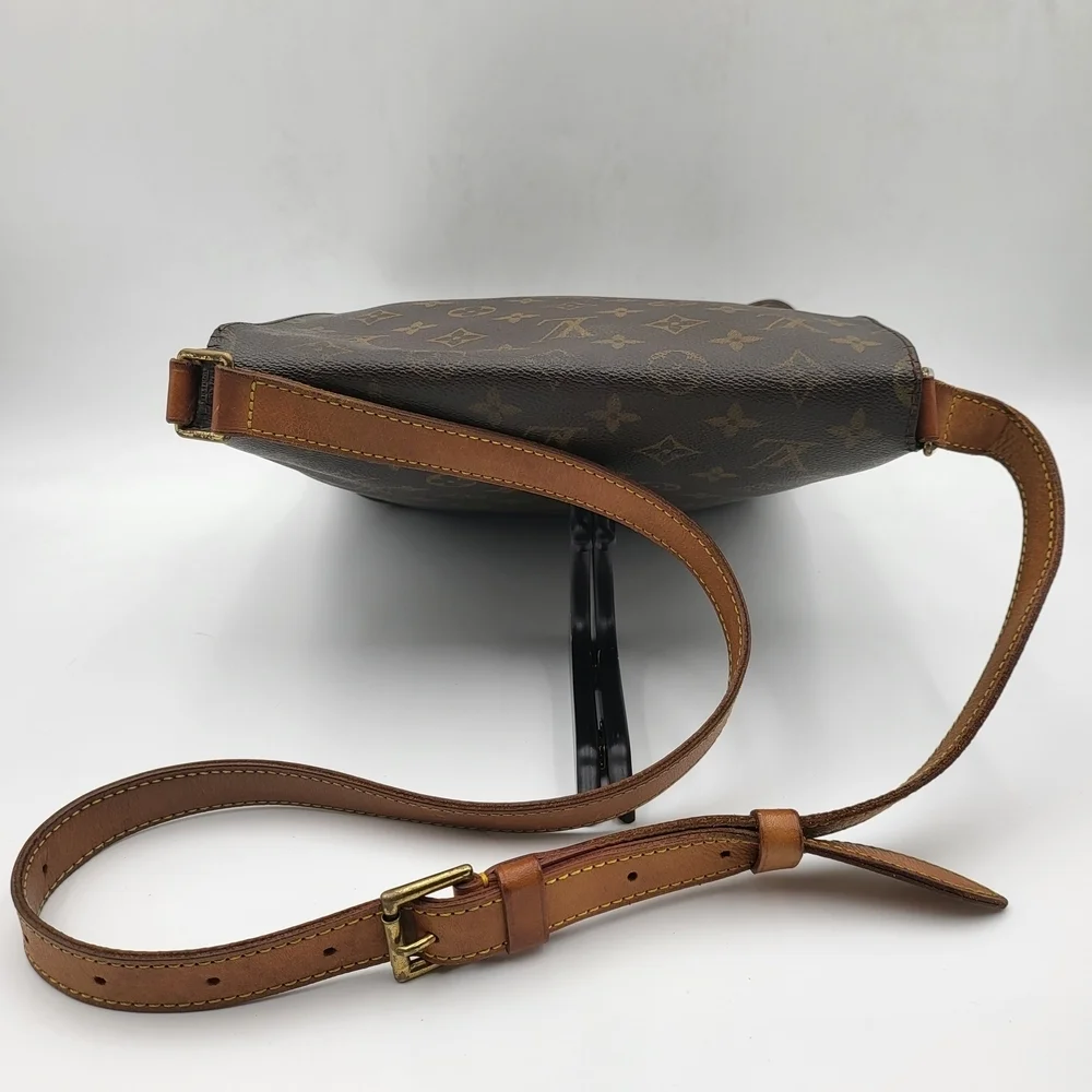 LOUIS VUITTON Monogram Musette Salsa GM Shoulder Crossbody Bag, Authentic..